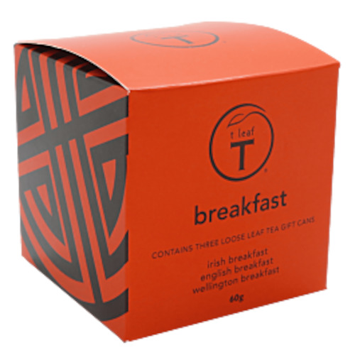 Tea wholesaling: Gift pack - Cube breakfast t leaf T