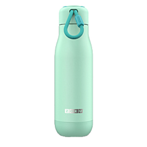 Zoku Travel Flask Matt Mint t leaf T