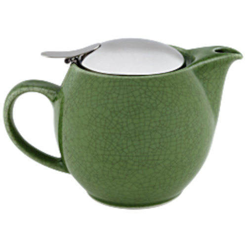 Teapot Zero 450ml crackle green t leaf T