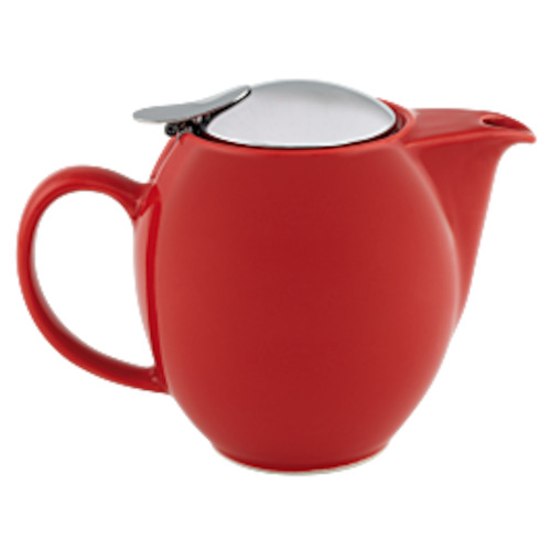 Teapot Zero 350mL tomato red teapot t leaf T