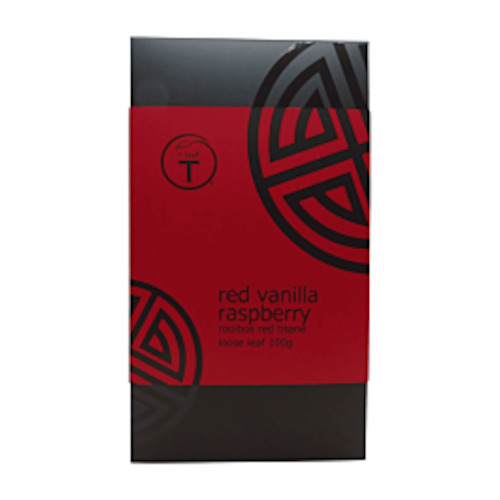 Rooibos tea - red vanilla raspberry t leaf T