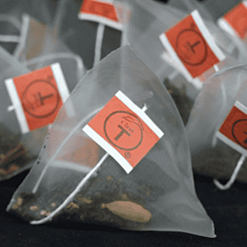 Pyramid Teabags - chai tea t leaf T