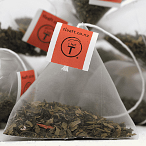 Pyramid teabag - peppermint organic t leaf T