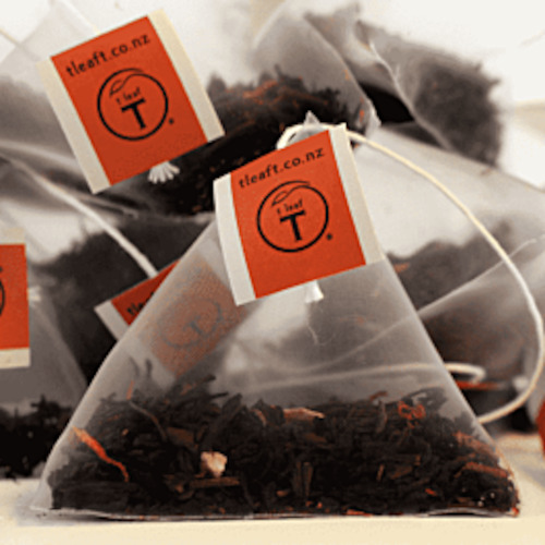 Pyramid teabag - orange oolong t leaf T