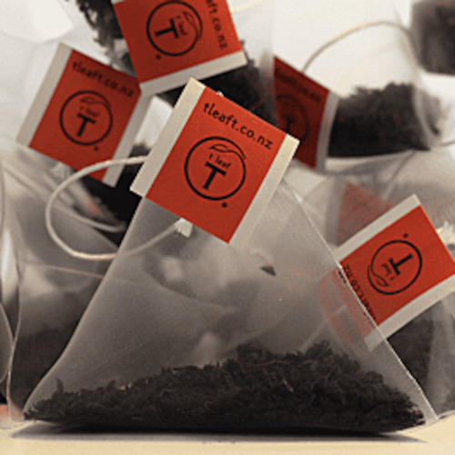 Pyramid teabag - earl grey organic t leaf T