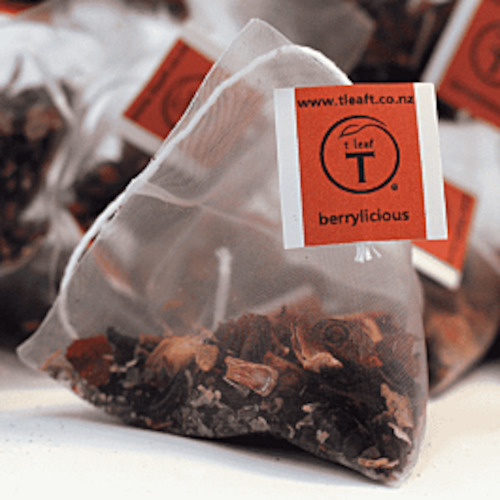 Pyramid teabag - berrylicious t leaf T