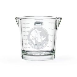 Coffee shop: Rhino Shot Glass - Double Spout