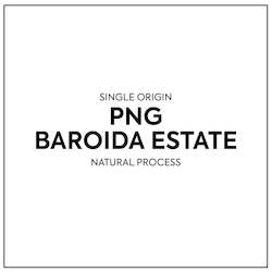 Single Origin - PNG - Baroida Estate Natural