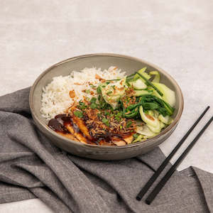 Hoisin Pork with Rice & Asian Greens (FROZEN)