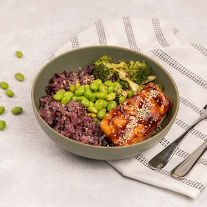 Teriyaki Salmon & Rice Bowl (FROZEN)