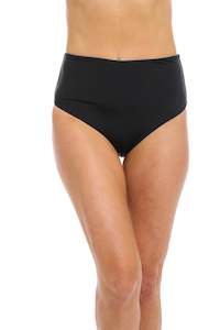 Swimwear: Black Full Brief