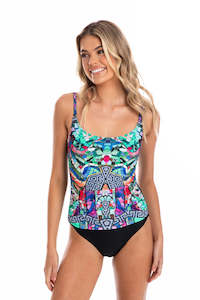 Verona Scoop Neck One Piece Swimsuit