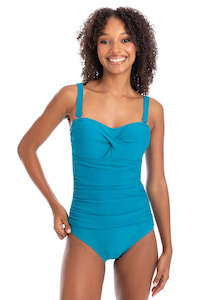 Swimwear: Ravenna Bandeau One Piece (Final Sale)