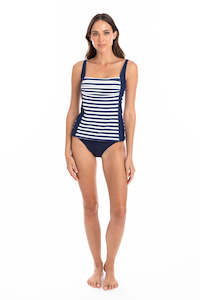 Swimwear: Portsea Tankini Pleated Top (Final Sale)