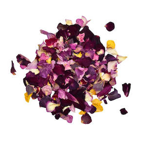 Dried NZ Rose Petals - Mixed Colour