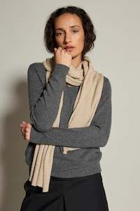 Clothing: Wide Rib Scarf