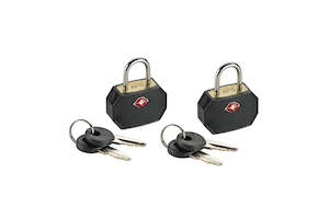 Clothing: MINI PADLOCK SET - BLACK