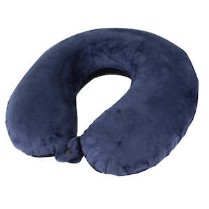 Clothing: MEMORY FOAM NECK PILLOW BLUE