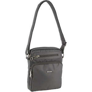 Pierre Cardin Anti Theft Crossbody Bag - Grey