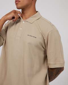 Clothing: Essentials Polo - Oat