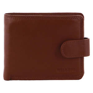 Clothing: Milleni Tan Men's Leather Wallet