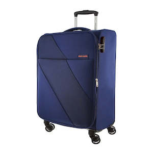 Pierre Cardin Soft Shell Cabin Case -  Navy