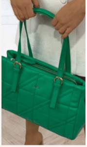 Milleni Vegan Leather Bag - Mint