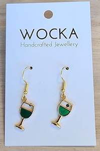 Green Drink Earrings