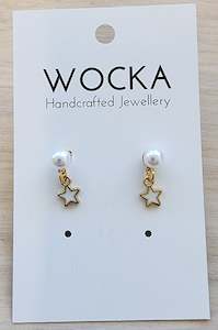 Star Drop Earrings