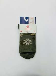 Clothing: Women's Daisy Bloom Sock - Sage