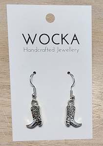 Clothing: Cowboy Boot Earrings