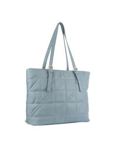 Clothing: Milleni Vegan Leather Bag - Teal