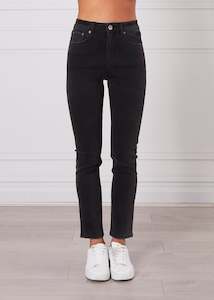 Monaco Jeans - Olivia Mom Jeans - Black