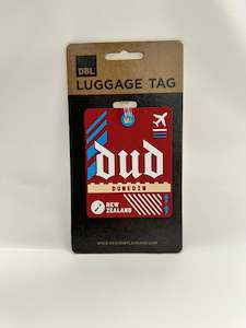 Clothing: Dunedin (DUD) Code Luggage Tag