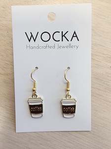 Coffee Earrings