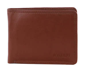 Milleni Tan Men's Flat Leather Wallet