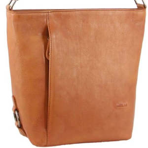 Clothing: MILLENI COGNAC NAPPA LEATHER HANDBAG