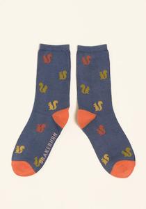 Clothing: BRAKEBURN SOCKS - SQUIRREL