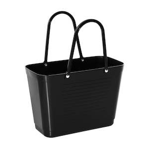 Clothing: Small Hinza Bag - Black (Green Plastic)