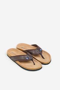 Clothing: Men's Brown Flip Flop