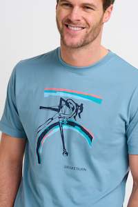 Abstract Bike Tee