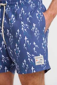 Clothing: Sea of Sharks Swimshorts