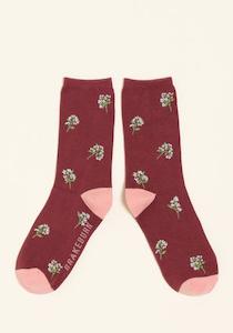 Clothing: BRAKEBURN SOCKS - EUCALYPTUS