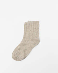 Clothing: Stilen Marle Socks - Cream