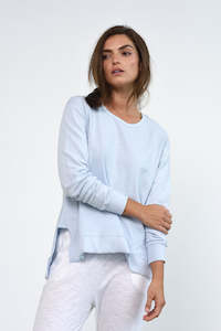 ADDYSON SWEATER - ICE BLUE - clearance