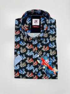 Clothing: Jimmy Fox Short Sleeve Shirt - Sneakers