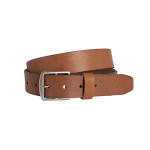 Clothing: LOOP LEATHER CO STATE ROUTE BELT - BRANDY TAN