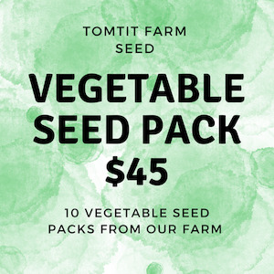 Vegetable Seed Pack Tomtit Farm