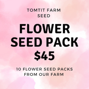 Cut Flowers Seed Pack Tomtit Farm