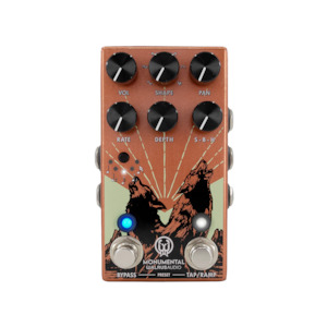 Guitar pedal: Monumental Harmonic Stereo Tremolo